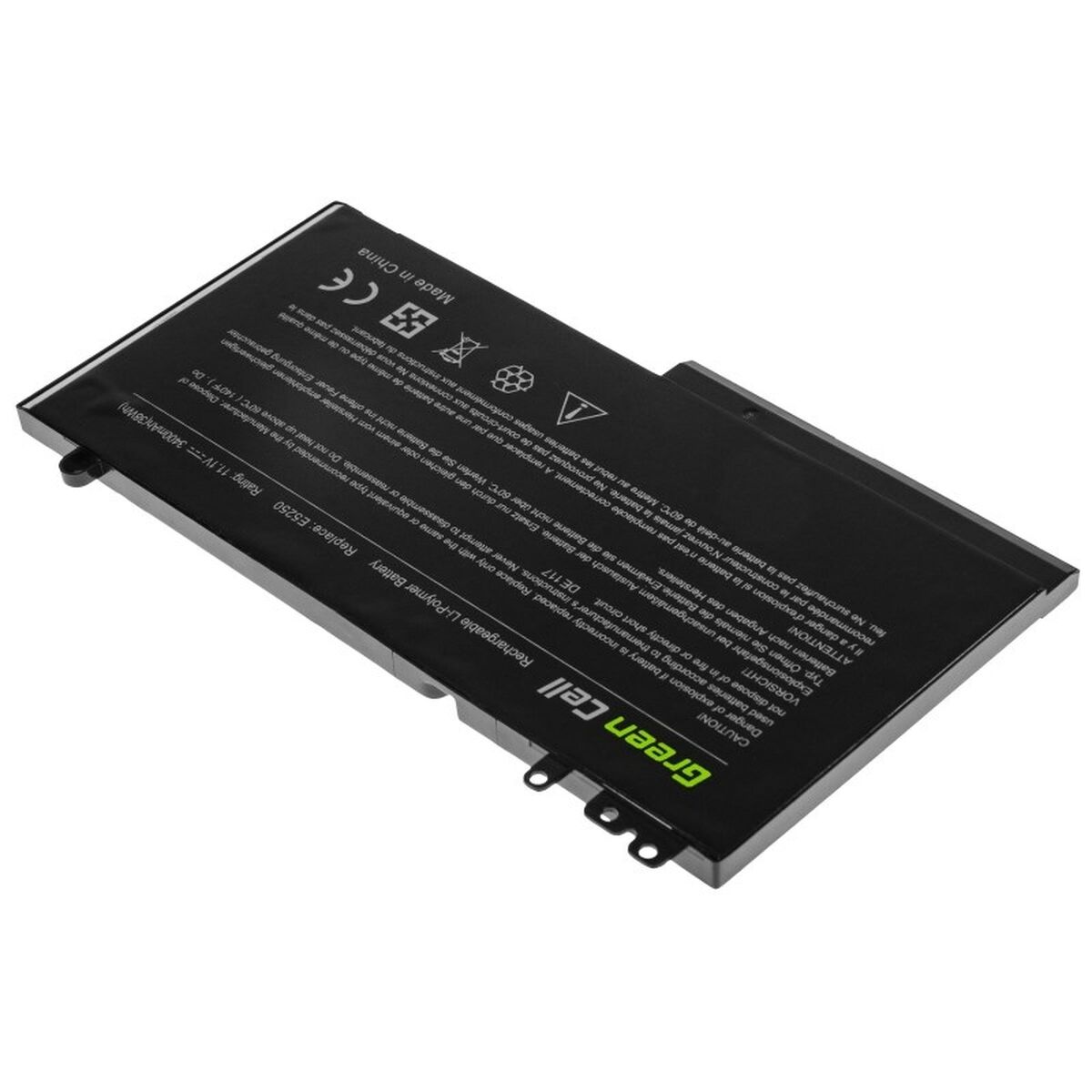 Sülearvuti aku Green Cell DE117 Must 3400 mAh